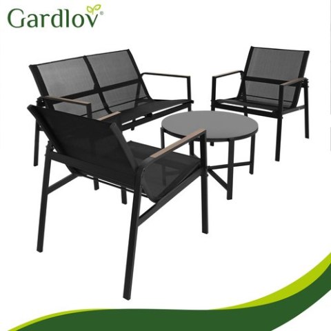Zestaw mebli balkonowych - 4el. Gardlov