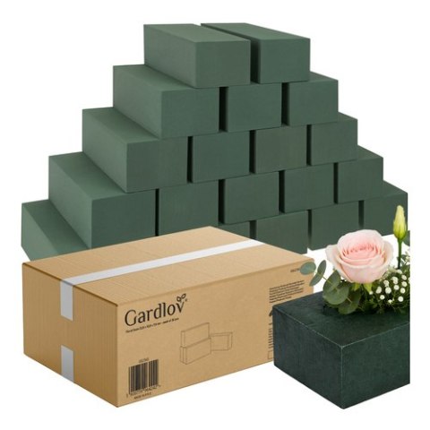 Gąbka florystyczna 23x11x8cm - 20szt. Gardlov