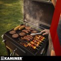 Grill ogrodowy z pokrywą 116x55x120cm Kaminer