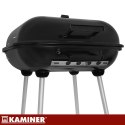 Grill ogrodowy z pokrywą53x77x46cm Kaminer