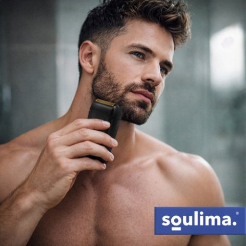 Golarka do brody z wyświetlaczem LED Soulima