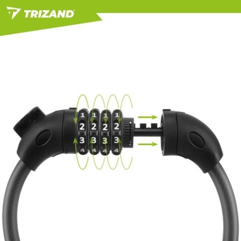 Zapięcie rowerowe 120cm Trizand