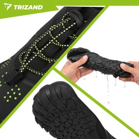 Buty do wody czarne- rozmiar 43 5mm Trizand