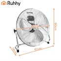 Wentylator podłogowy 50cm Ruhhy