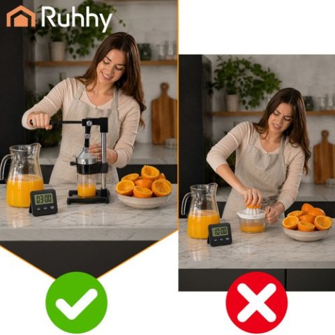 Wyciskarka do cytrusów - ręczna 40cm Ruhhy