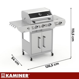 Grill gazowy 3+1 13.5kW Varen 4.0 Kaminer