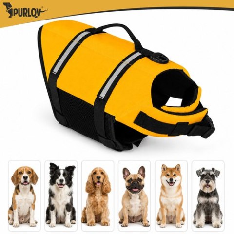 Kamizelka ratunkowa dla psa - rozmiar L Purlov