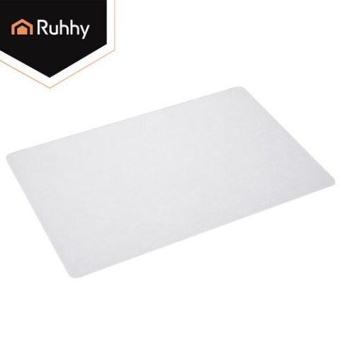 Mata ochronna pod krzesło 90x130cm Ruhhy - mleczna