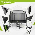 Trampolina 366cm HQ Trizand