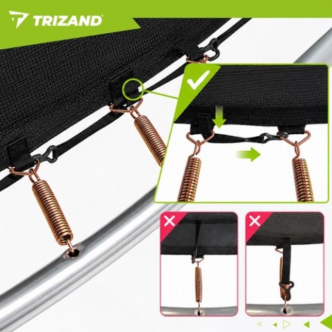 Trampolina 366cm HQ Trizand