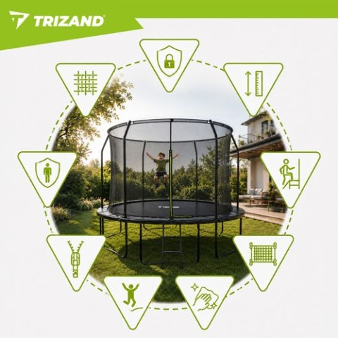 Trampolina 366cm HQ Trizand