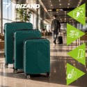 Zestaw walizek 3w1- zielone Trizand 27672
