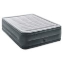Materac łóżko do spania dwuosobowy z pompką automatyczną 203x152 cm INTEX 64418ND