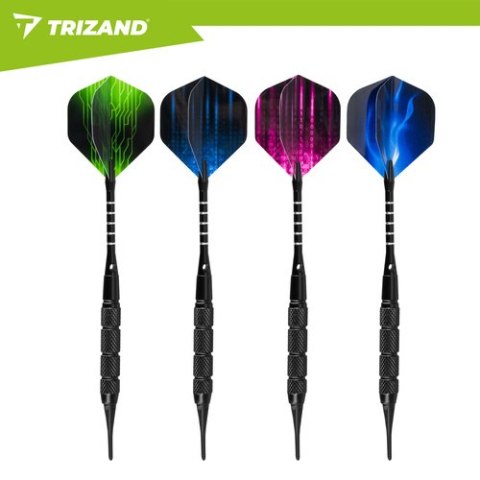 Rzutki dart zestaw 12szt + akcesoria Trizand 21629