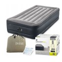 Materac dmuchany jednoosobowy 191x99x42 cm z wbudowaną pompką elektryczną łóżko INTEX 64132