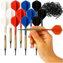 Rzutki dart zestaw 12szt + groty Trizand 26100