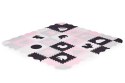 Mata piankowa z płotkiem puzzle suchy basen 36 elementów ECOTOYS