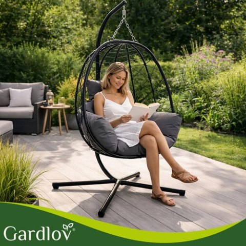 Huśtawka - fotel wiszący 185cm Gardlov