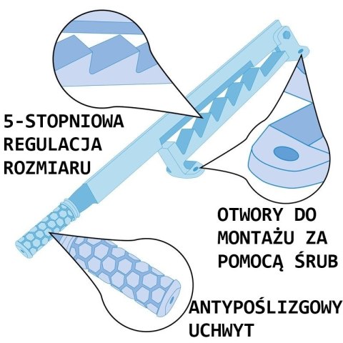 Ręczna łuparka do drewna BITUXX 65 cm