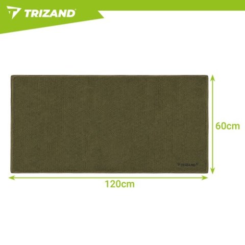 Ręcznik szybkoschnący 120x60cm zielony Trizand