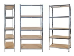 Regał Magazynowy Metalowy 180x90x40 875 kg 5 Półek MALATEC