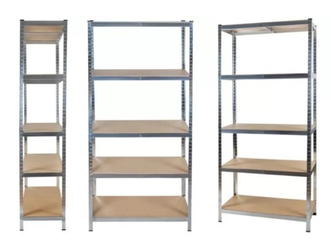 Regał Magazynowy Metalowy 180x90x40 875 kg 5 Półek MALATEC