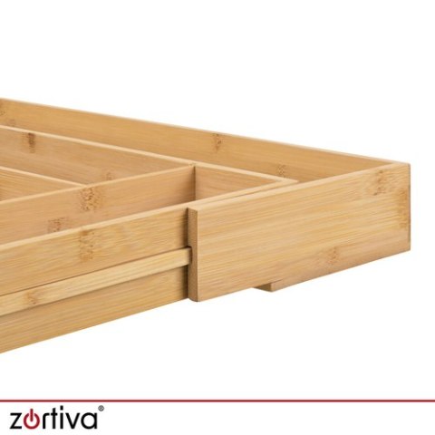 Wkład/ organizer bambusowy do szuflady Zortiva