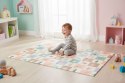 Mata piankowa dla dzieci 200x150 cm edukacyjna dwustronna składana + torba IPLAY