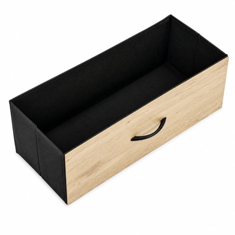 Szafka z 4 szufladami materiałowymi regał 60 cm organizer tekstylny loft ModernHome