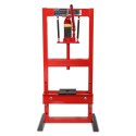 Prasa hydrauliczna warsztatowa 6T czerwona