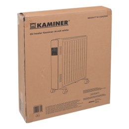 Grzejnik elektryczny olejowy- biały Kaminer Arvell