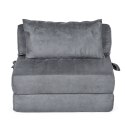 Sofa rozkładana 2w1 jednoosobowa piankowa z funkcją spania materac 190x70 cm ModernHome