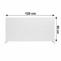 Grzejnik na podczerwień z wyświetlaczem LED panel grzewczy 60x120 cm promiennik IR 1200W WIFI