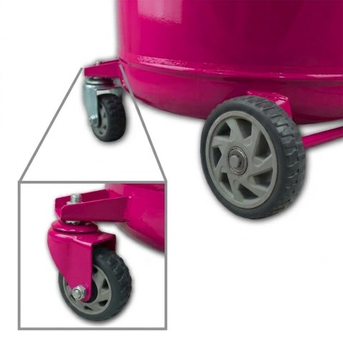 Mobilna Zlewarka do Oleju 80L magenta