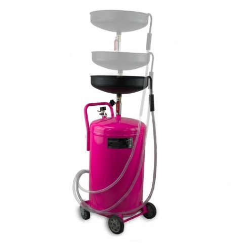 Mobilna Zlewarka do Oleju 80L magenta
