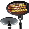 Parasol ogrzewacz elektryczny promiennik tarasowy stojący wiszący 2000W