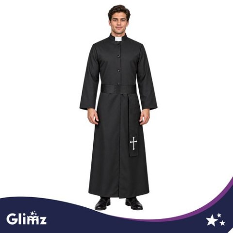 Strój księdza na Halloween Glimz