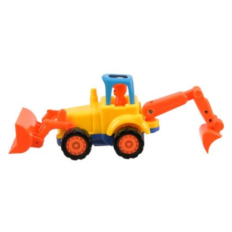 Traktor/ koparka/ wywrotka z napędem- zestaw 4szt.
