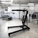 Składany hydrauliczny żuraw warsztatowy / podnośnik do silników 2000 kg, czarny, BITUXX