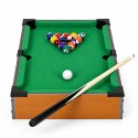 Stół do bilarda mini 50x30 cm zestaw do gry dla dzieci akcesoria ECOTOYS