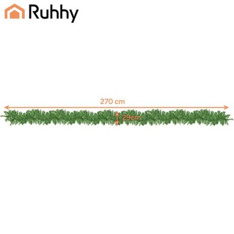 Girlanda choinkowa 2.7m HQ Ruhhy 26242