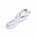Lustro do makijażu LED 25x30 cm kosmetyczne podświetlane 3 barwy 9 żarówek ModernHome