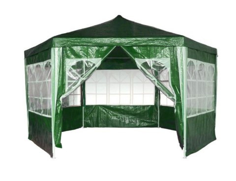 Namiot pawilon ogrodowy handlowy 2x2x2m z oknami Goodhome